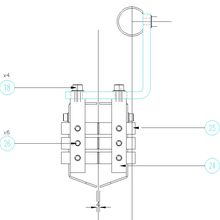 PBRHD Top Sawguard & Rise & Fall Assembly fig.2