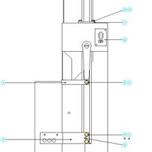 Wadkin PBR/HD Top Sawgard & Rise & Fall Assembly fig.4