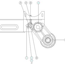 Wadkin PBR/HD Power Feed Unit Assembly fig.4